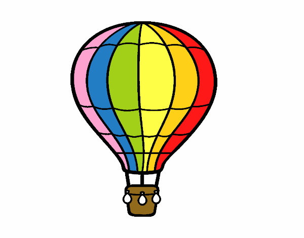Disegno Una mongolfiera colorato da Utente non registrato il 12 di Maggio  del 2019