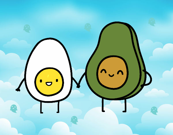 Uovo e avocado