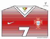 Maglia dei mondiali di calcio 2014 del Portogallo