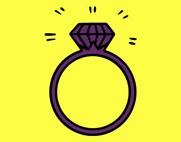 Un anello di fidanzamento