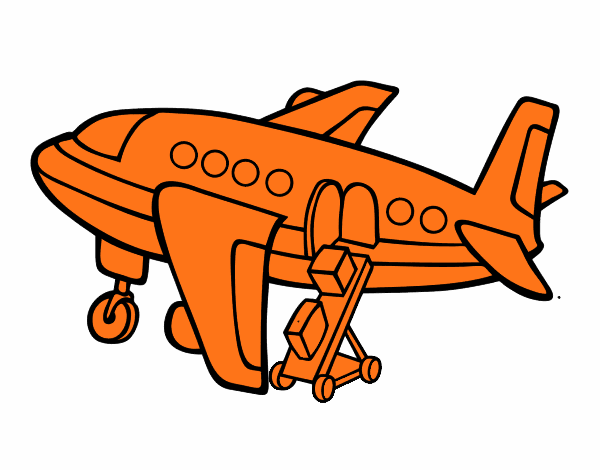 Aeroplano trasporto bagaglio