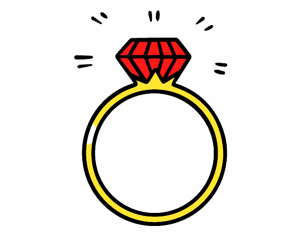 Un anello di fidanzamento