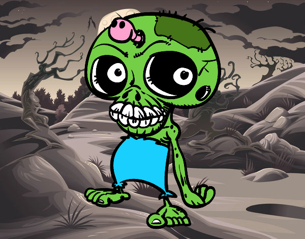 Teschio zombie
