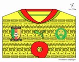 Maglia dei mondiali di calcio 2014 del Camerun