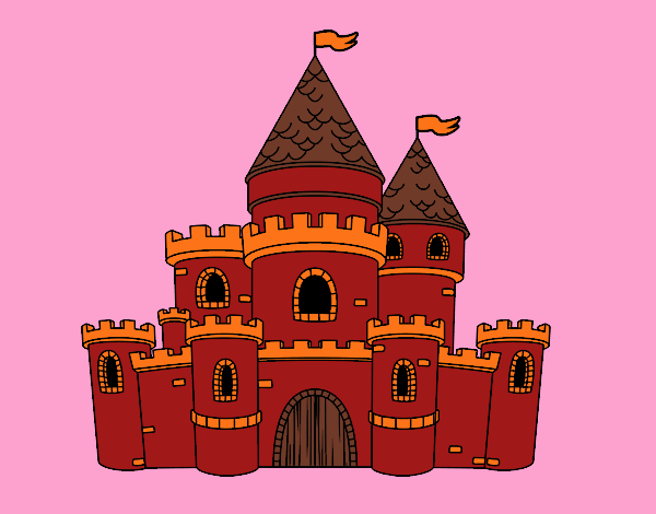 disegno di ambrogio 5 anni il mio bel castello