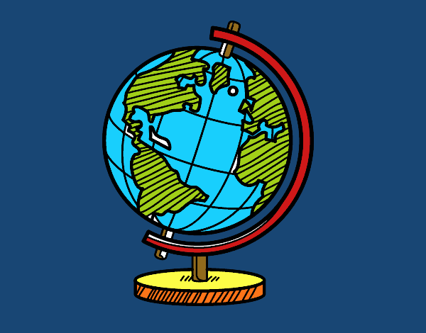 Un globo del pianeta Terra