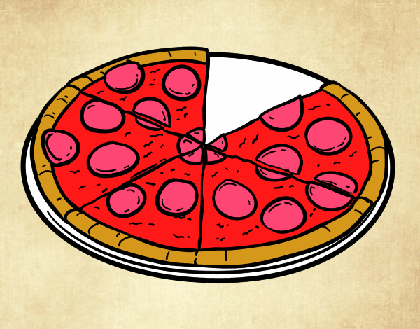 Pizza da pepperoni