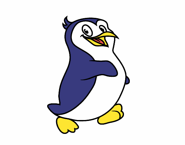 Un pinguino antartico