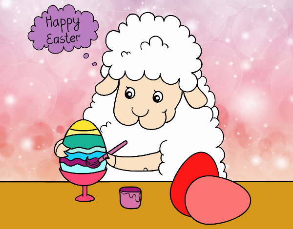 Pecora happy Easter