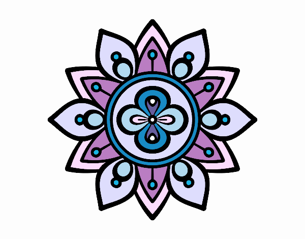 Mandala fior di loto