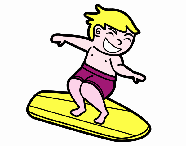 L'uomo di surf