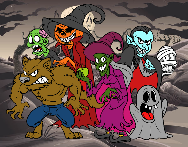 Monstri di Halloween