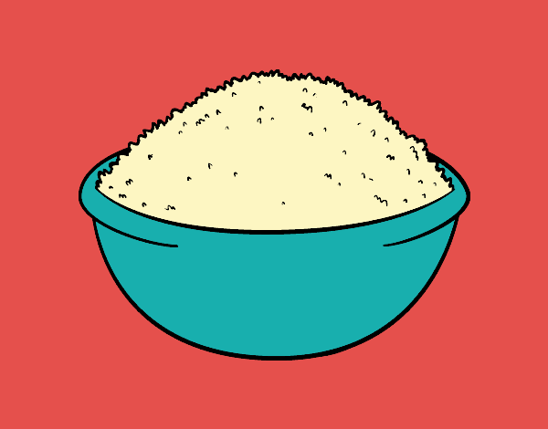 Piatto di riso