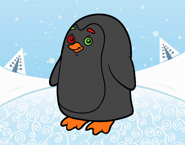 Pinguino antartico
