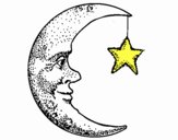 Luna e stelle 