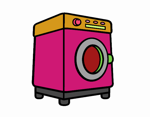 Una lavatrice