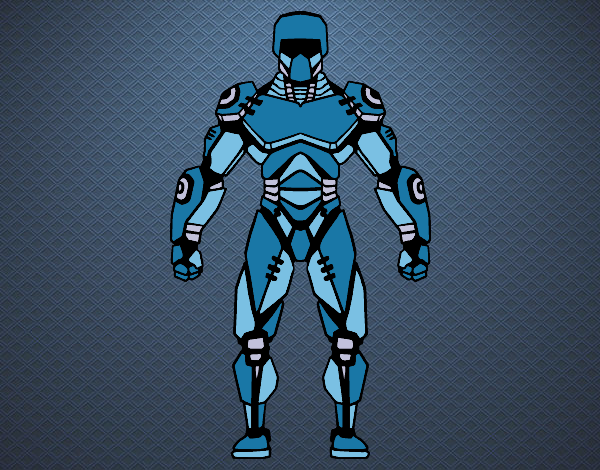 robot blu