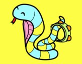 Cobra con tamburello