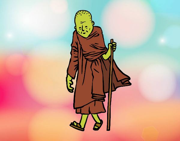 Un monaco buddista