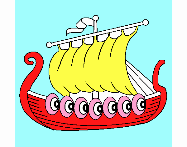 Barca vikinga 