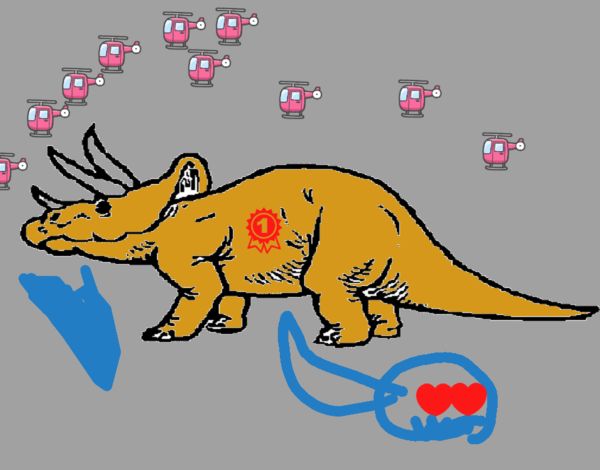 Alberto  l' ho chiamato  il triceratopo.