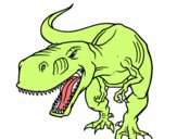 Dinosaure en colère