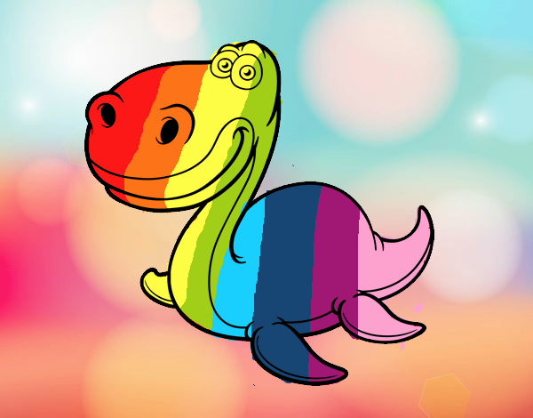 il dinosauro arcobaleno 