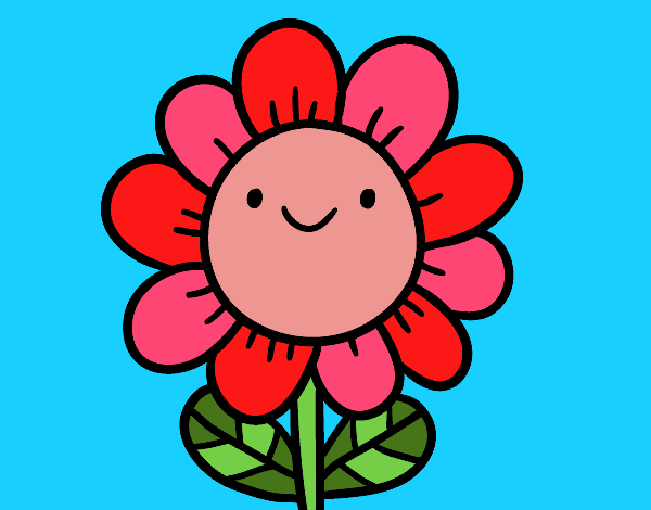 fiore sorridente