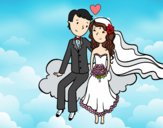 Sposi in una nuvola