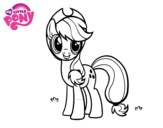 Disegno di Applejack My Little Pony da colorare