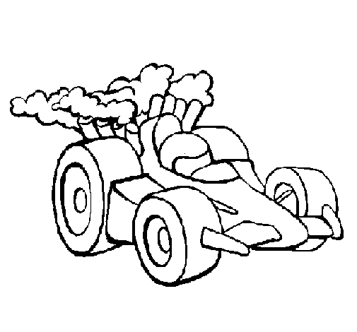 Disegno di Auto di Formula 1  da Colorare