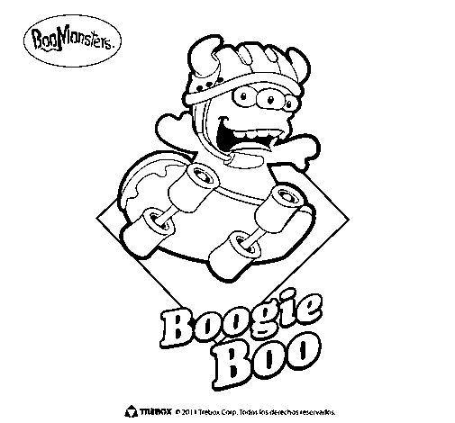 Disegno di BoogieBoo da Colorare