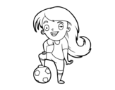 Dibujo de Calcio femminile