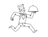 Dibujo de Cameriere efficiente
