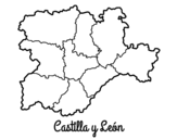 Disegno di Castiglia e León da colorare