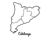 Disegno di Catalogna da colorare