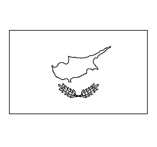 Disegno di Cipro da Colorare