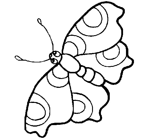 Disegno di Farfalla 11 da Colorare