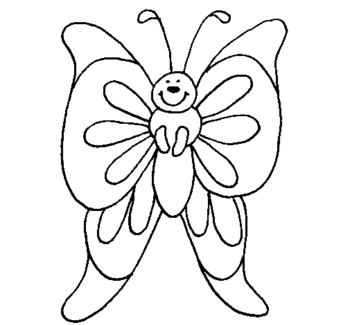 Disegno di Farfalla 15 da Colorare