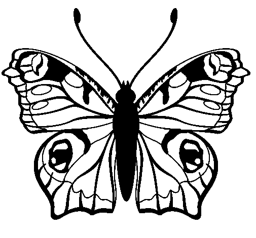 Disegno di Farfalla 20 da Colorare