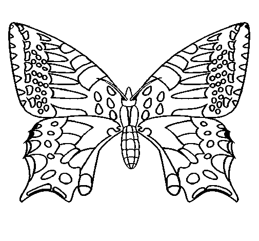 Disegno di Farfalla 5 da Colorare
