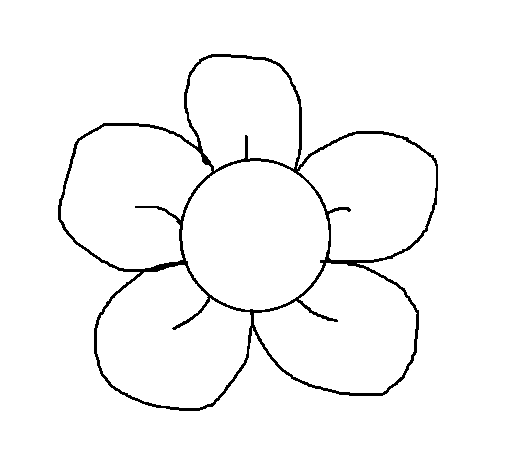Disegno di Fiore 3 da Colorare