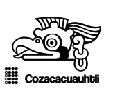 Disegno di I giorni Aztechi: avvoltoio  Cozcaquauhtli da colorare