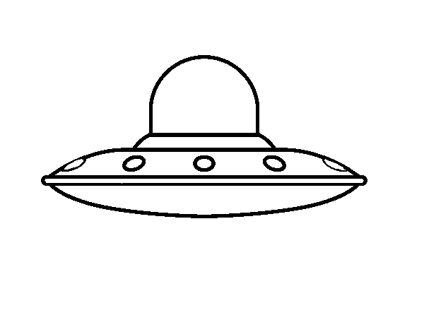 Disegno di Invasive nave aliena da Colorare