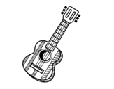Dibujo de La chitarra spagnola