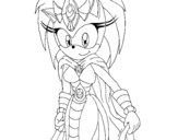 Disegno di Madre di Sonic da colorare