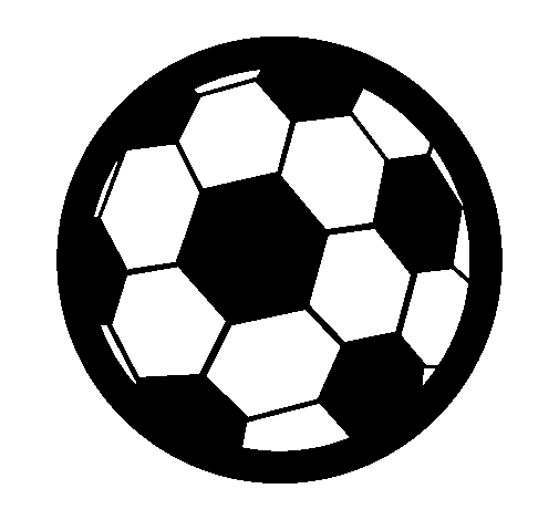 Disegno di Pallone da calcio III da Colorare