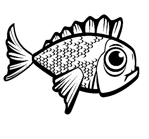 Disegno di Pesce 2 da Colorare