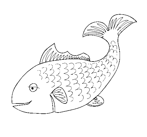 Disegno di Pesce 3 da Colorare