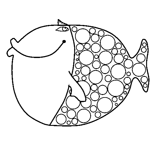 Disegno di Pesce 4 da Colorare